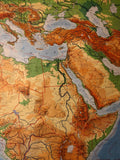 (154) Schulrollkarte, Afrika  /