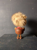 Trollfigur dänisch aus Teakholz  /