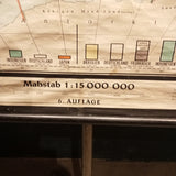 (055) Die Staaten der Erde ca. 60er Jahre Weltkarte