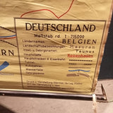 (0065) Doppelseitige Karte - Deutschland und Europa