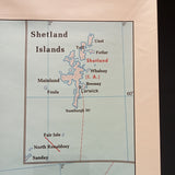 (068) The British Isles - Großbritannien, England Schulrollkarte