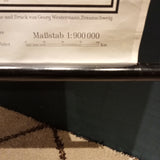 (0101) Schulrollkarte, Italien Apenninen Halbinsel  /x