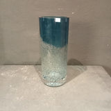Glas Vase 60er Jahre +